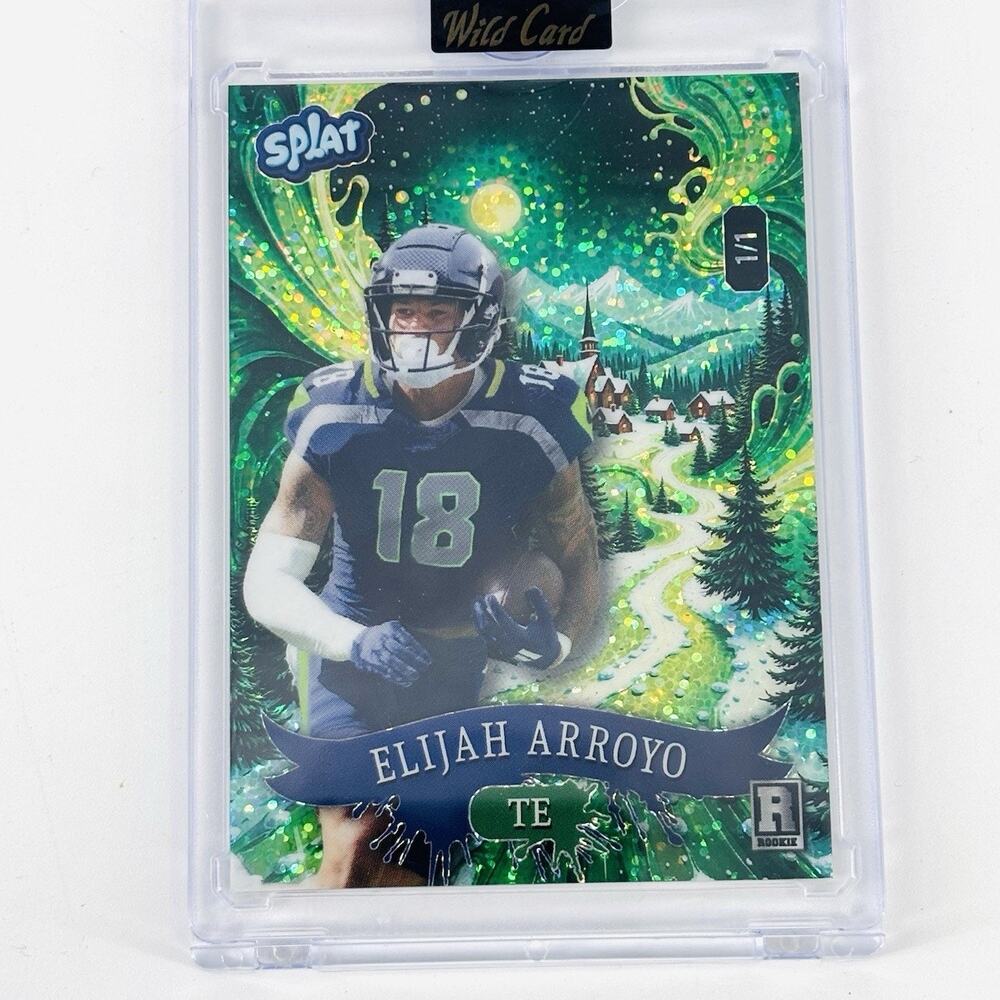 Elijah Arroyo 1/1 2025 Wild Card Splat Holiday Christmas Tree